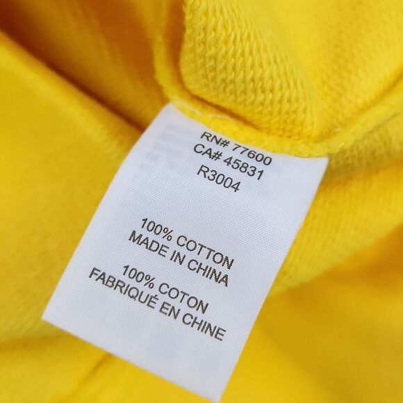 Free People Yellow Vintage Handmade‎ Palm Tree Embroidered Sweatshirt Size Small - Picture 7 of 10